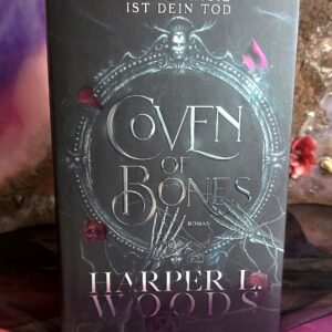 Coven of Bones Bücherbüchse Farbschnitt Wurzeln und Rosen Motiv
