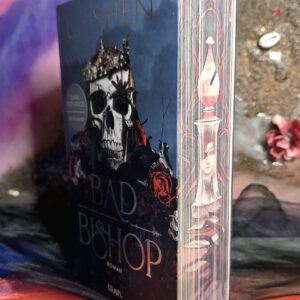 Bad Bishop Bücherbüchse Farbschnitt Dunkelbüchse Broschur Cover Frontansicht
