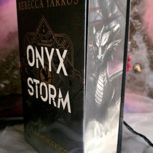 Onyx Storm Bücherbüchse Farbschnitt