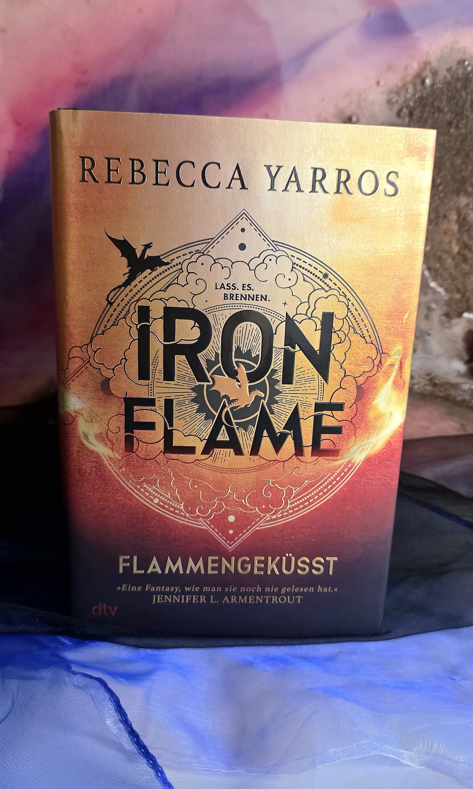Iron Flame Bücherbüchse Farbschnitt Hardcover