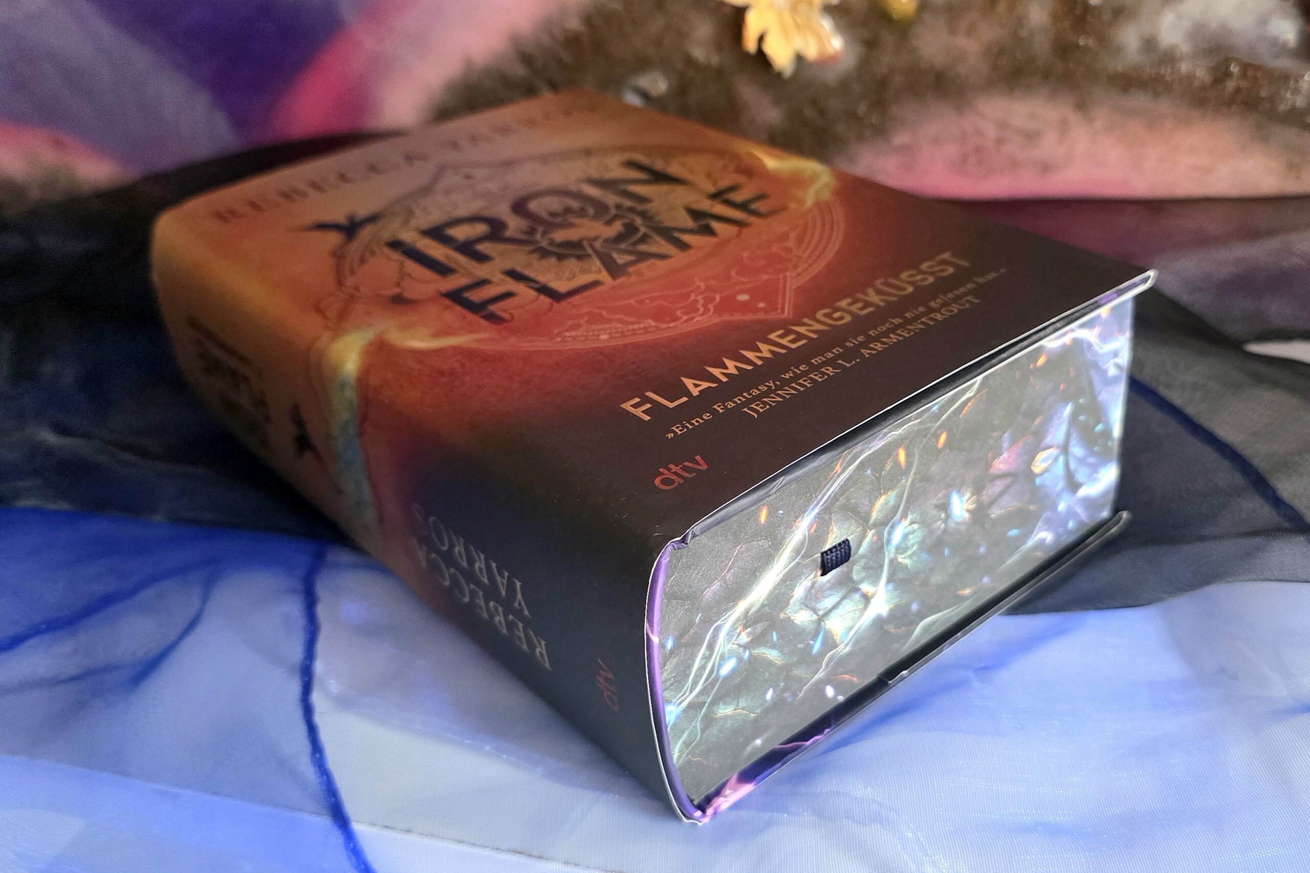 Iron Flame Bücherbüchse Farbschnitt Hardcover