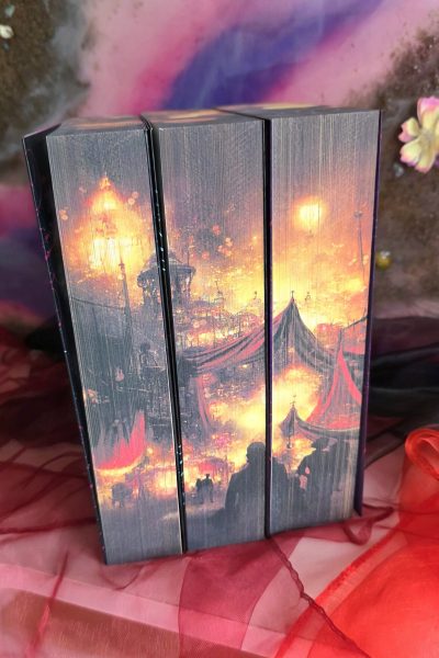 Caraval Reihe Bücherbüchse Ausgabe – Taschenbücher Band 1 bis 3 mit veredeltem Farbschnitt
