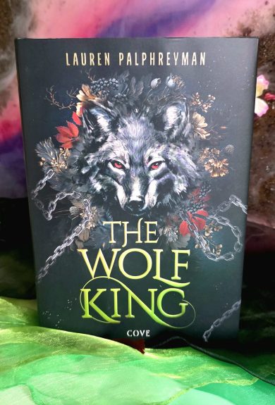 The Wolf King Erstauflage Buch mit buntem Verlagsfarbschnitt